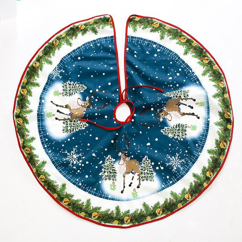 jupe arbre de Noël décorations cadeaux de Noël scène de Noël assortie