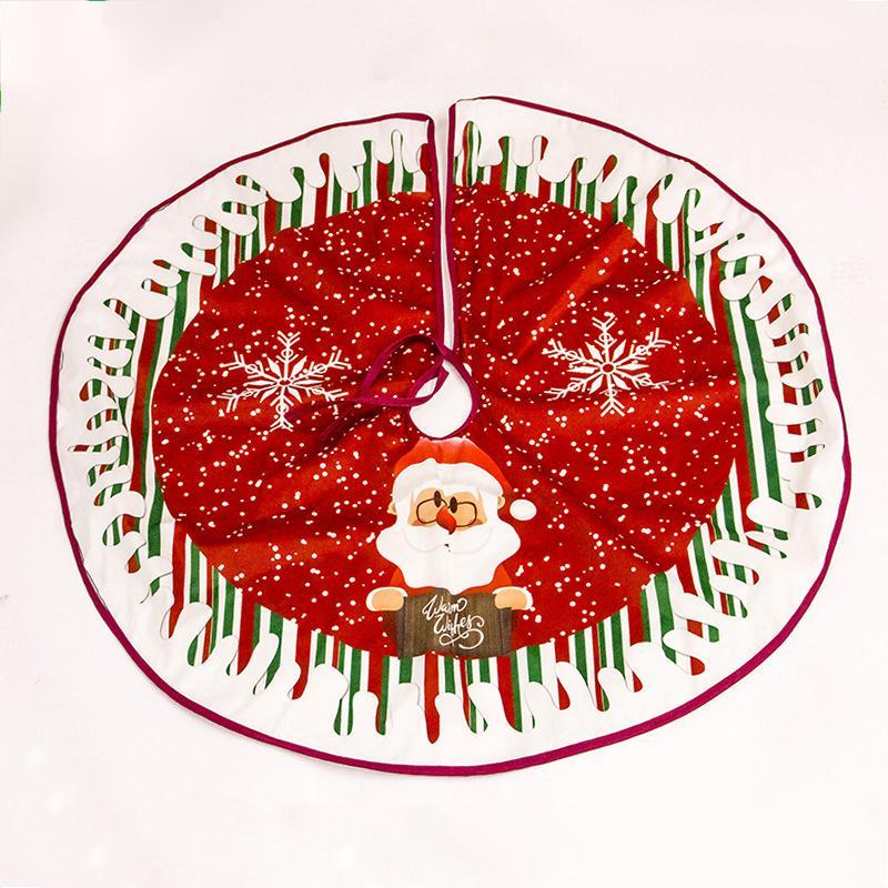 jupe arbre de Noël décorations cadeaux de Noël scène de Noël assortie